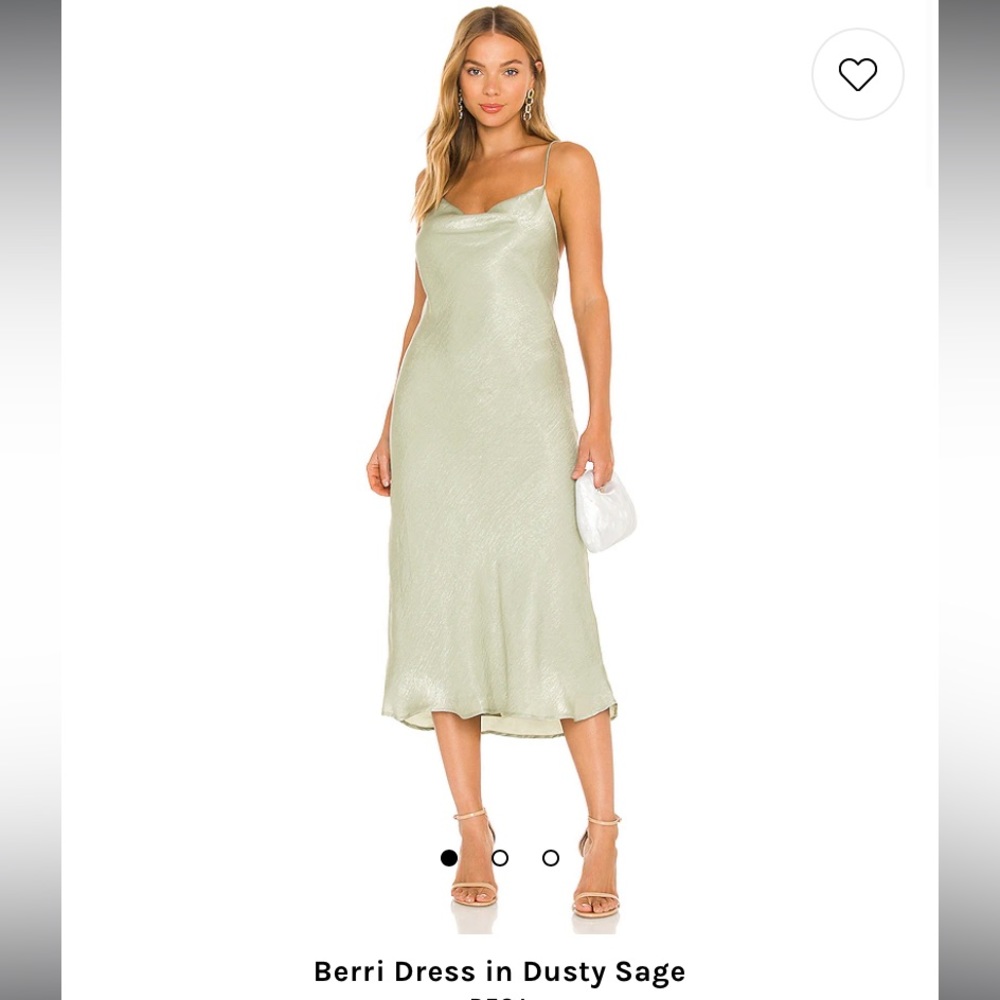 Berri dress in dusty sage- RESA- REVOLVE